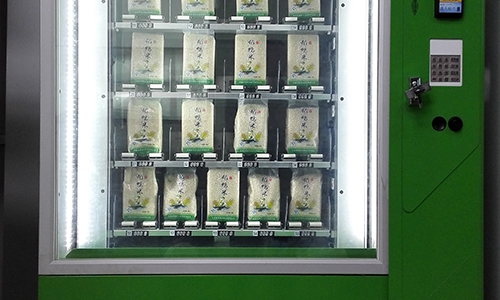 卖有机大米机器